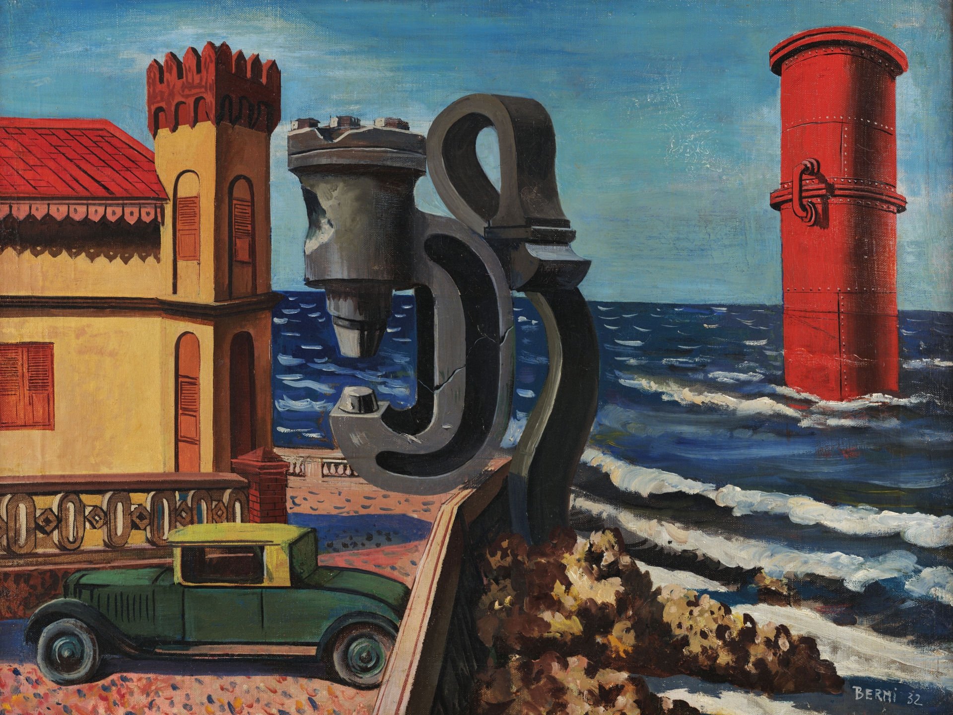 Antonio Berni, The Siesta and its Dream (1932)